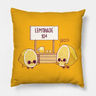 Lemonado stand Pillow