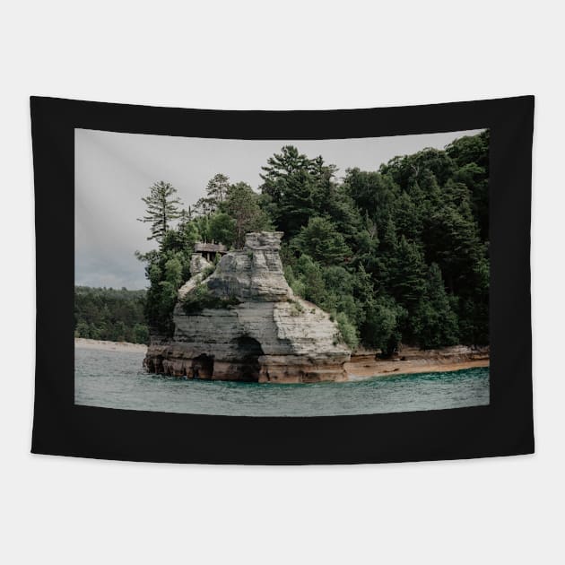 Pictured Rocks National Park Tapestry by LindsayVaughn