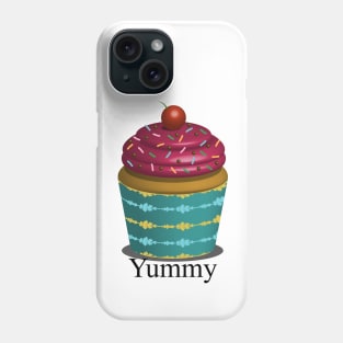 Cherry Frosting Cupcake Phone Case