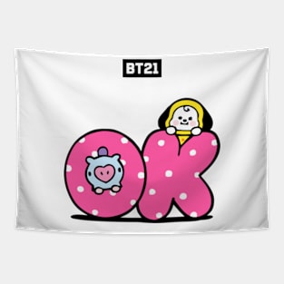 bt21 bts exclusive design 120 Tapestry