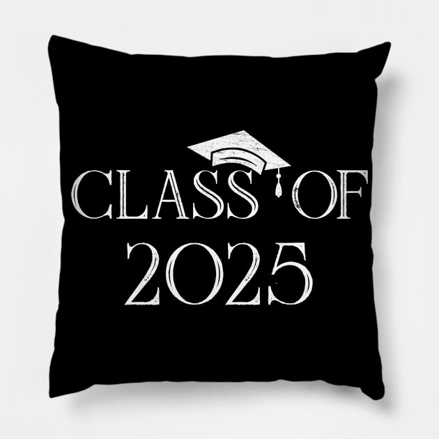 First Day of School Class of 2025 Future Graduate Gift Pillow by melodielouisa