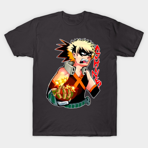 Bakugou Shine My Hero Academia T Shirt Teepublic
