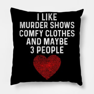 I like murder show Pillow