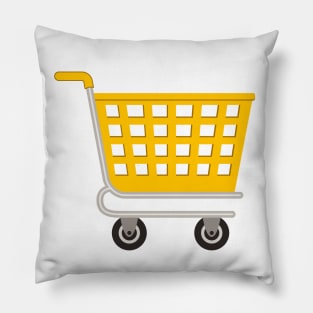 Cute Shopping Cart Pillow