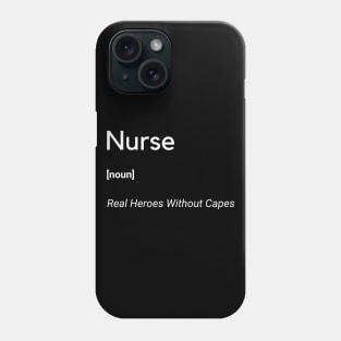 Nurse Real Heroes Without Capes Frontliners Phone Case