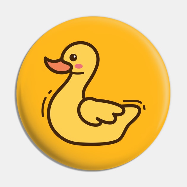 Yellow Duck Pin by yellowline