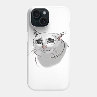 Sad Cat Meme Phone Case