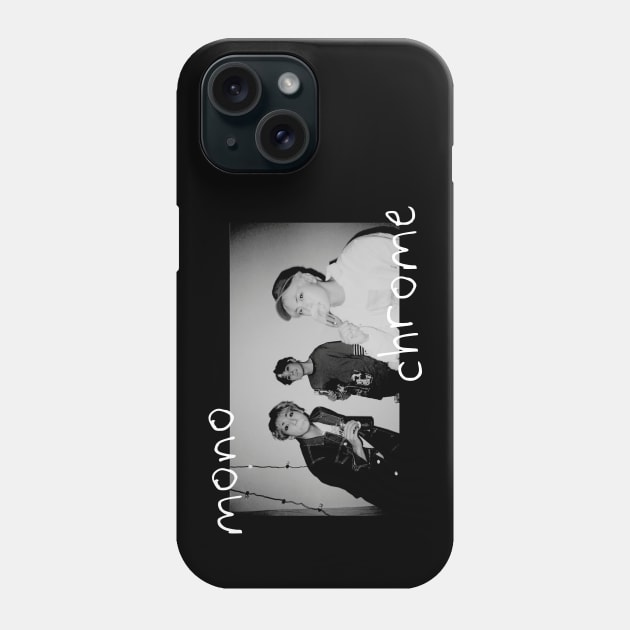 MONOCHROME white (BTS) Phone Case by goldiecloset