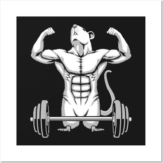 Health and Fitness Gifts Eat Clean Train Dirty Gym Rat Drawing by Kanig  Designs - Fine Art America