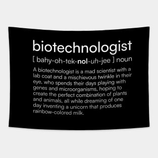 Biotechnologist definition Tapestry