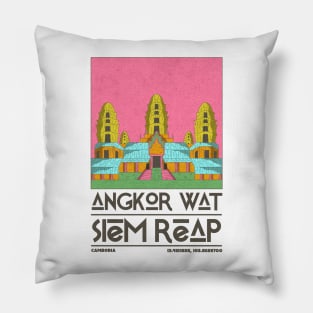 Angkor Wat, Siem Reap, Cambodia Pillow