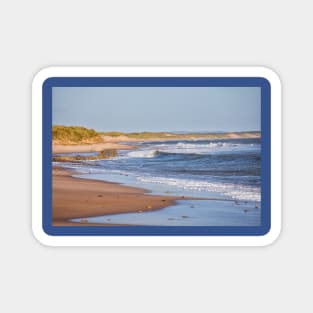 Druridge Bay on a Windy Day Magnet