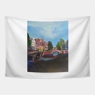 Holland, Amsterdam Canals Tapestry