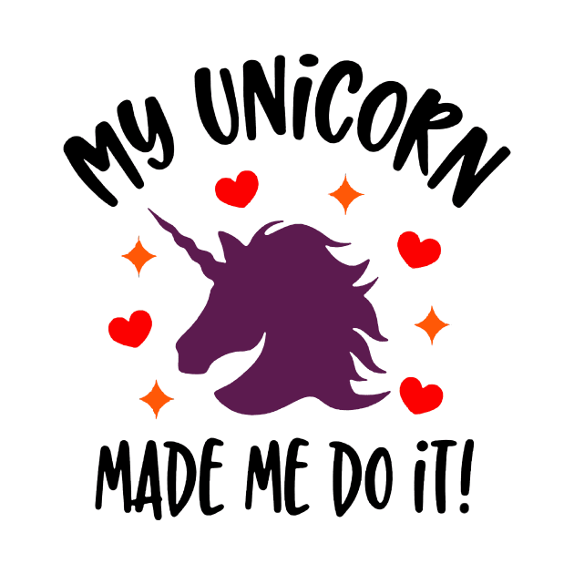 my unicorn made me do it by hanespace