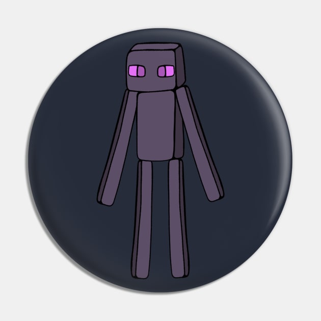 Enderman Pin by KunkyTheRoid