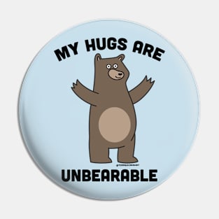 HUGS UNBEARBALE Pin