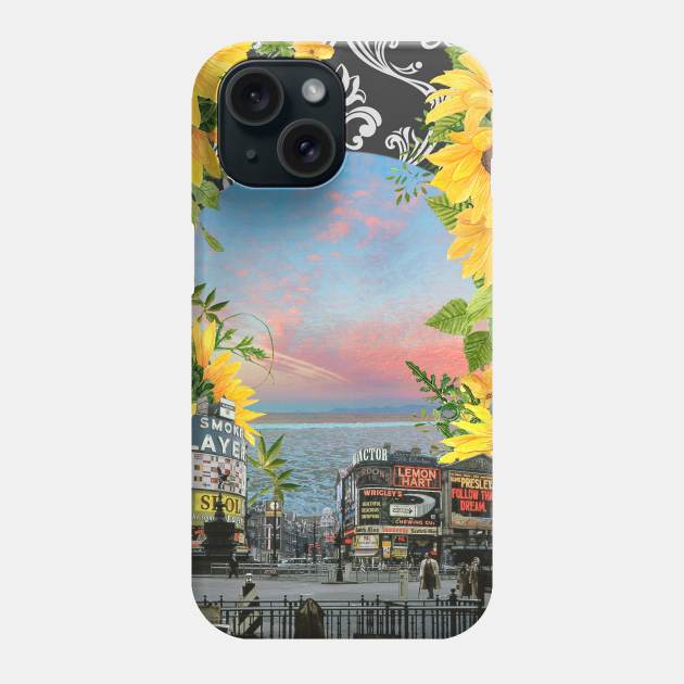 Lemon Hart - Surreal/Collage Art Phone Case by DIGOUTTHESKY