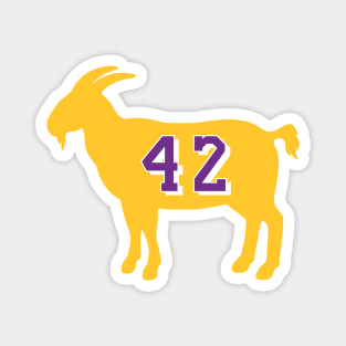 James Worthy Los Angeles Goat Qiangy Magnet