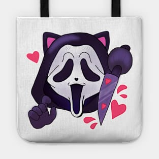 This is your valentine the Ghostface killer! Tote