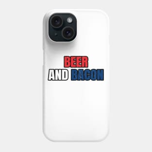 Beer And Bacon Phone Case