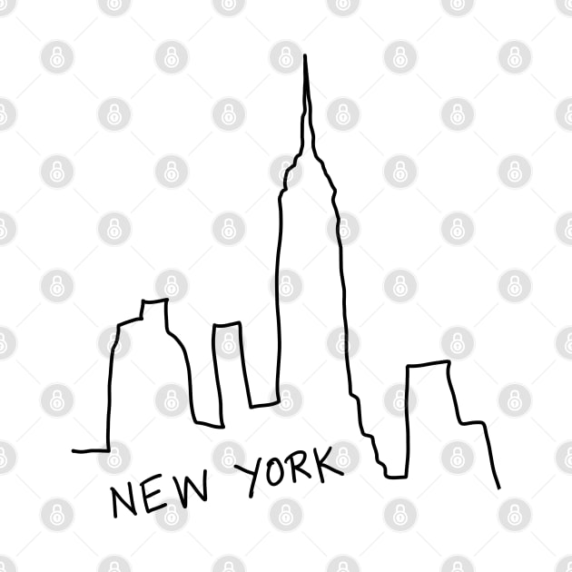 New York City Skyline by ShopBuzz