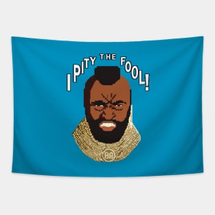 8-bit 80's - Mr. T Tapestry