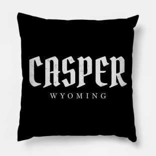 Casper, Wyoming Pillow