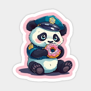 police panda Magnet