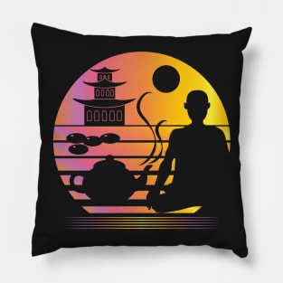 Gugong Synthwave - Board Game Inspired Graphic - Tabletop Gaming  - BGG Pillow