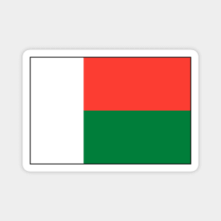 Flag of Madagascar Magnet