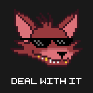 Five Nights at Freddy's - Foxy - Deal With It T-Shirt