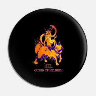 Ruler of the Underworld - Viking Goddess Hel Pin