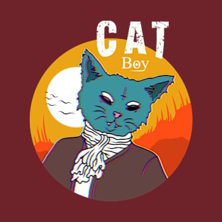 CAT BOY, Band merchandise, Cat Design T-Shirt