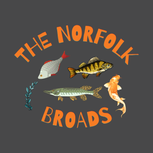 Norfolk Broads Fishing T-Shirt