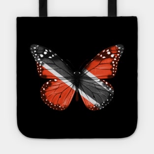 Trinidadian And Tobagoan Flag  Butterfly - Gift for Trinidadian And Tobagoan From Trinidad And Tobago Tote