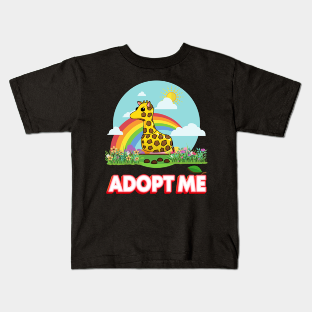 Download Adopt Me Funny Giraffe - Adopt Me - Kids T-Shirt | TeePublic