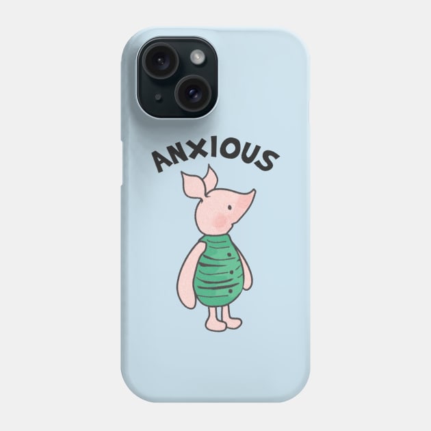 Anxious Phone Case by Brunaesmanhott0