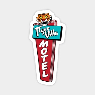 Tiger Villa Motel Magnet