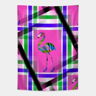 Chic Flamingo Pattern Tapestry