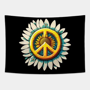 Peace Daisy Tapestry