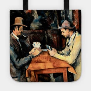 High Resolution Paul Cezanne Painting The Card Players 1895 Tote