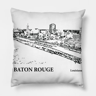 Baton Rouge - Louisiana Pillow