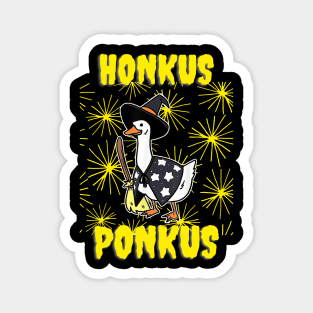 Honkus Ponkus | Honkus Ponkus Duck | Halloween Magnet