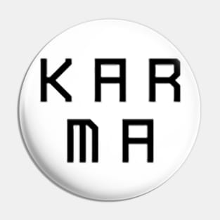 Karma akabane w/ Back Design v2 Pin