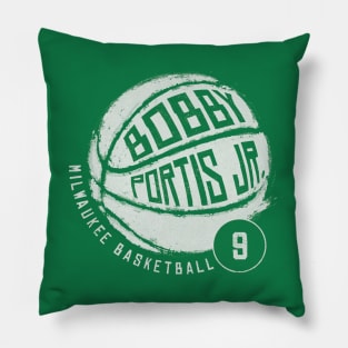 Bobby Portis Jr. Milwaukee Basketball Pillow