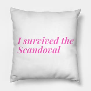 #Scandoval Survivors Pillow