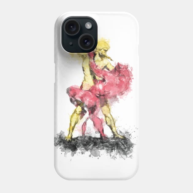 Angel vs Demon Phone Case by Ryan Rad