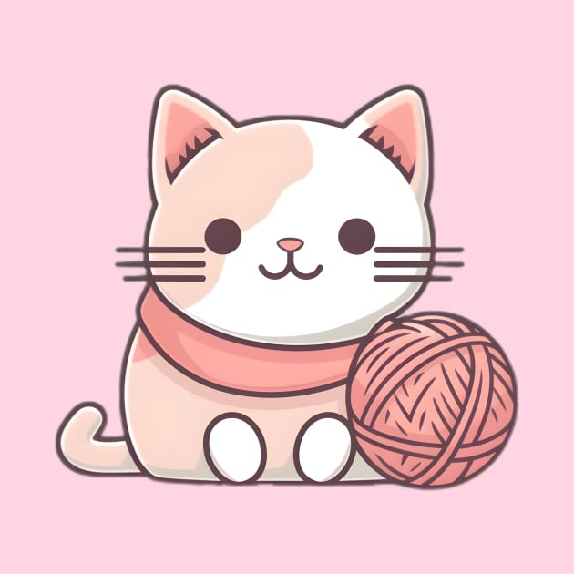 Knitter Kitten by Serene Simplicity