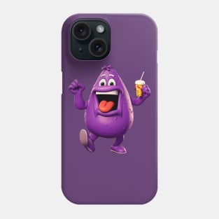 Funny Grimace McDonalds Phone Case