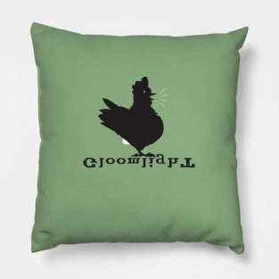 Egg lay by gloomlight Pillow